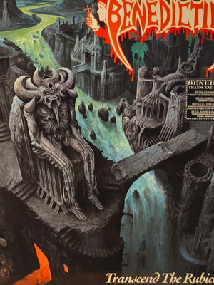 Benediction Transcend the Rubicon vinyl used, 1st edition 1993