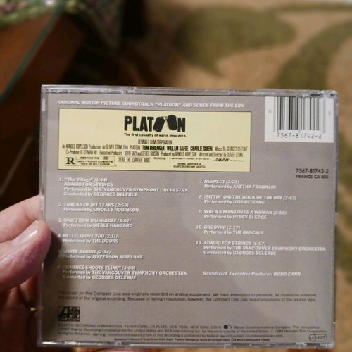 Platoon OST CD used