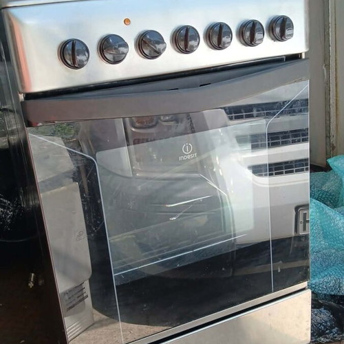 Indesit stainless steel cooker like new