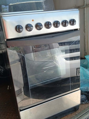 Indesit stainless steel cooker like new