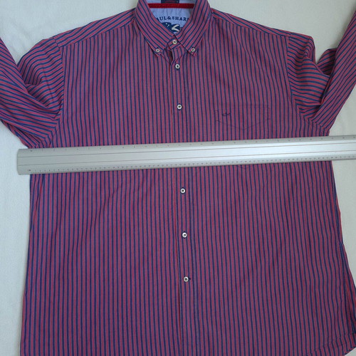 Paul & Shark men's striped shirt long sleeve like new size 3XL-4XL