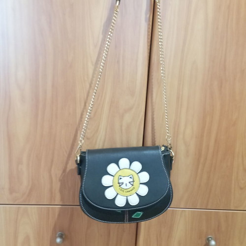Women's shoulder bag like new, black, crossbody
