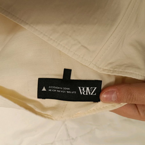 Zara corset size XXL like new, beige color