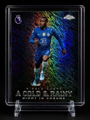 2026 Topps Chrome Premier League N’Golo Kante A Cold & Rainy Night SSP Case Hit