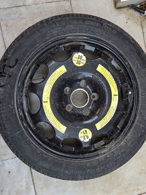 Spare Wheel 155/70 R17 like new for Mercedes E200 2002 model