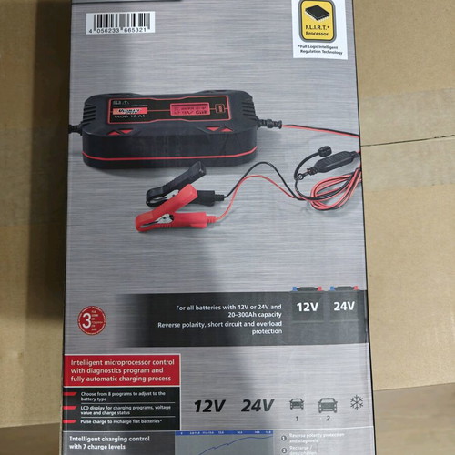 Ultimate Speed ULGD 10 A1 Car Battery Charger new 12V/24V