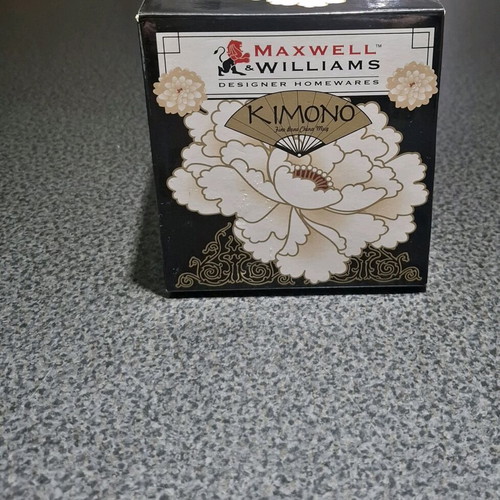 Kimono Maxwell & Williams 400ml mug new, fine bone china porcelain