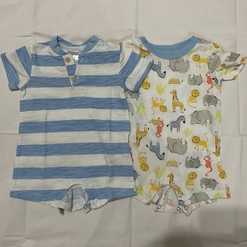 Funky baby clothing set 6 months used
