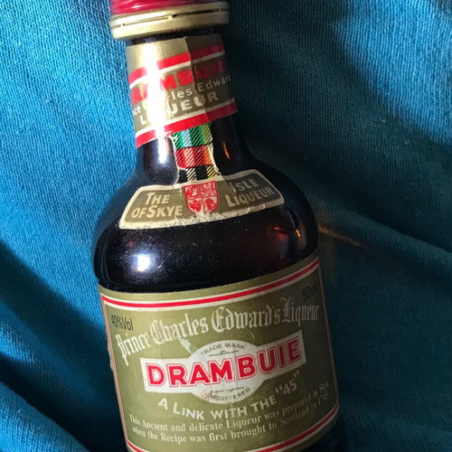 Drambuie and Tia Maria collectible miniatures new, set of 3