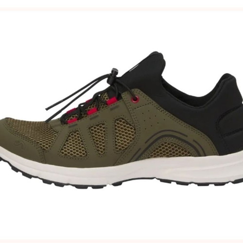 Men's athletic shoes size 45 new, khaki and black