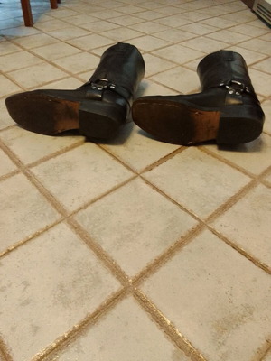 Men's leather Commanchero Original boot black like new, size 42