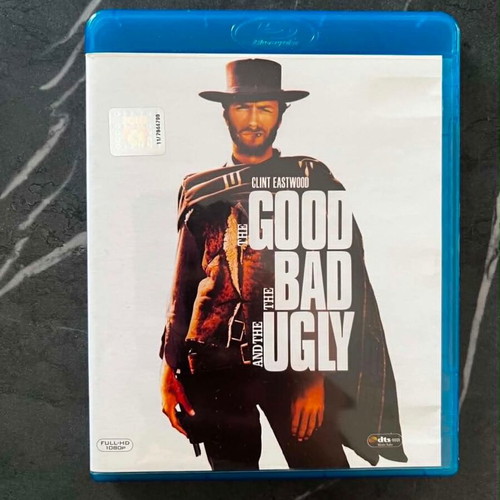 The Good The Bad And The Ugly Blu-ray like new with Greek subtitles