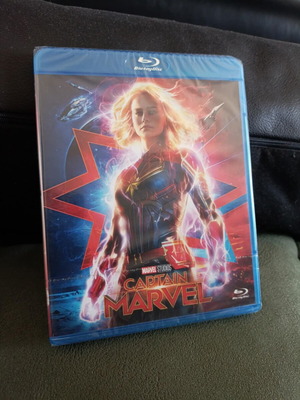 Captain Marvel Blu-Ray new, science fiction with subtitles