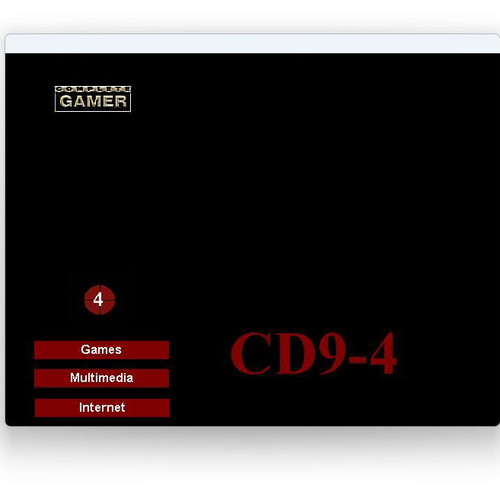 Complete Gamer CD 9.4 used, retro PC games and software collection