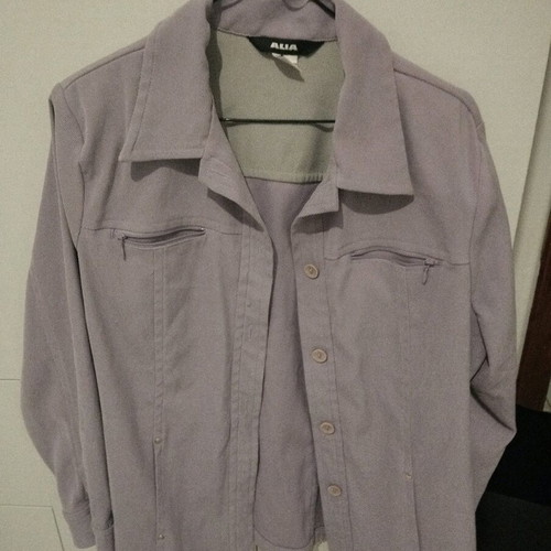 Lilac women's jacket used, size M, with shoulder pads