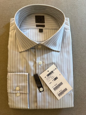 Calvin Klein men's shirt 100% cotton slim fit new, multicolor