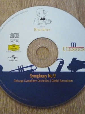 Symphony No 9 Bruckner CD used, classical genre