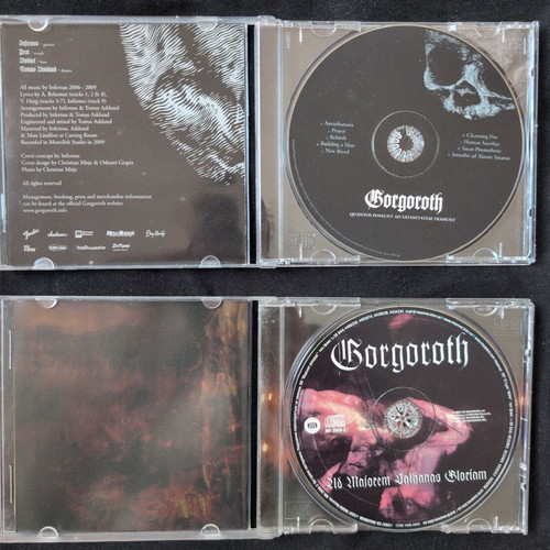 Gorgoroth Ad Majorem Sathanas Gloriam + Quantos Possunt Ad Satanitatem Trahunt 2-CD bundle