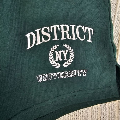District75 green shorts XL new with tag