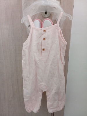 Baby romper and booties new, 3-6 months