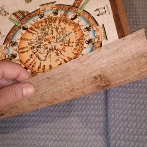 Zodiac Tree Cycle on papyrus new from ancient Egypt