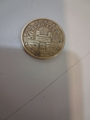 Κέρμα 50 Euro Cent 2002 Γερμανίας μεταχειρισμένο, συλλεκτικό