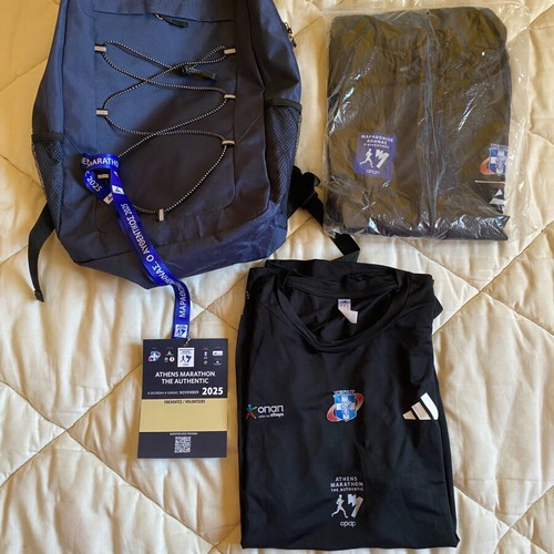 Athens Marathon 2025 Volunteer Pack new, small size
