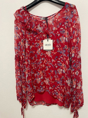 Liu Jo Women's Blouse new, thin, red size 38