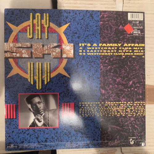 Jay Ski It's A Family Affair 12" Maxi-Single used, electronic