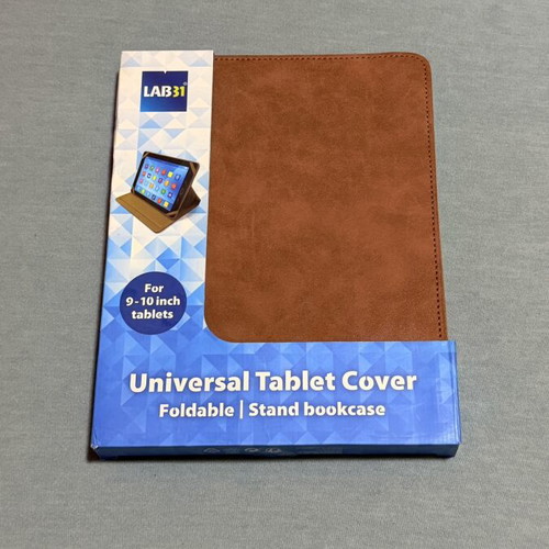 Universal tablet cover foldable stand bookcase new