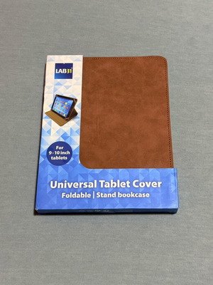 Universal tablet cover foldable stand bookcase new