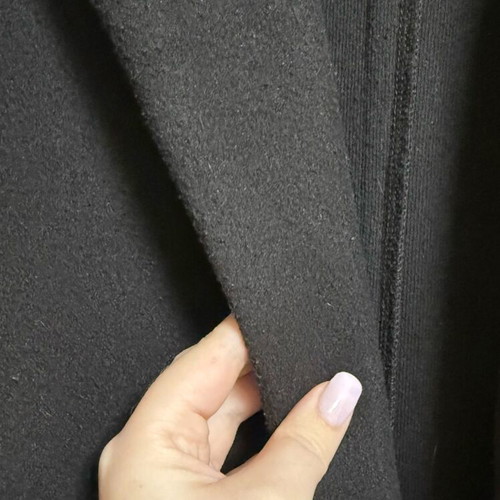 Zara long dark brown chocolate coat like new, size M