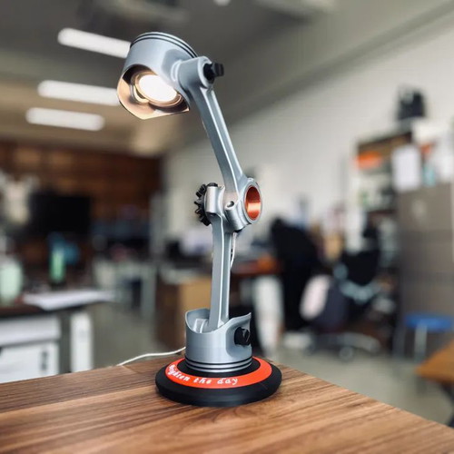 Engine Lamp 3D Printed Decorative Table Lamp