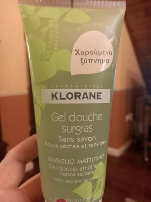 Klorane Χαρούμενο Ξύπνημα αφρόλουτρο καινούργιο με προβληματικό καπάκι