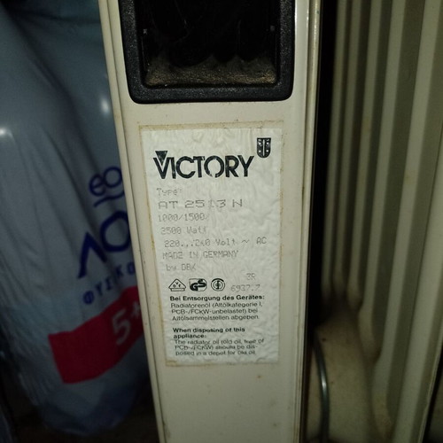 For sale electric heater VICTORY energy-efficient