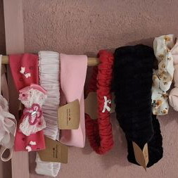Handmade ribbons new, multicolor