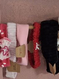 Handmade ribbons new, multicolor