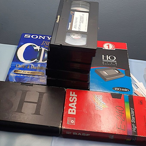 VHS collection of 10 Russian and Soviet movies