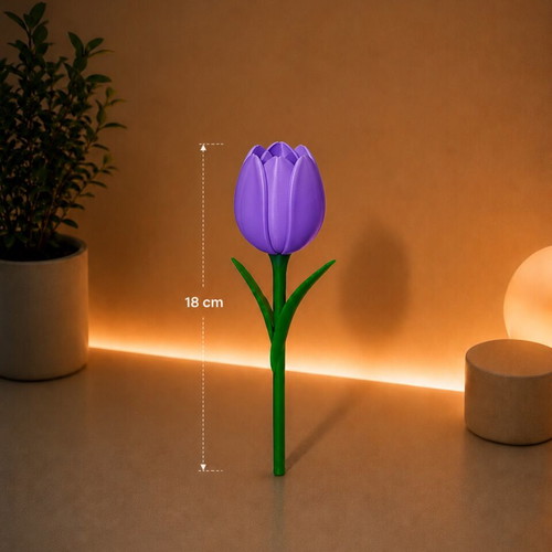 3D Printed Tulip Handmade Decor Gift