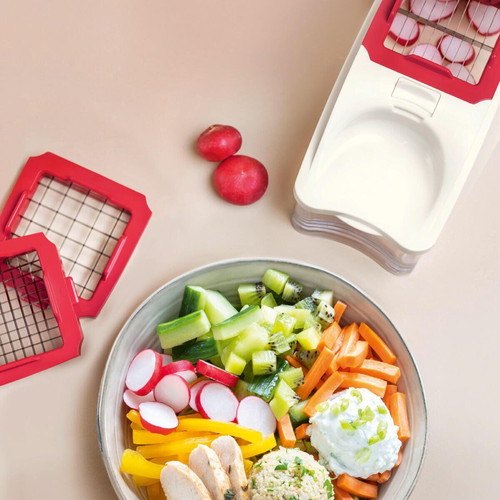 Tupperware Super Vegetable Cutter with 3 Blades, like new