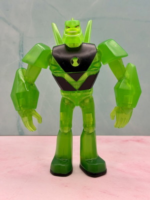 Ben 10 Out of the Omnitrix Diamondhead action figure used