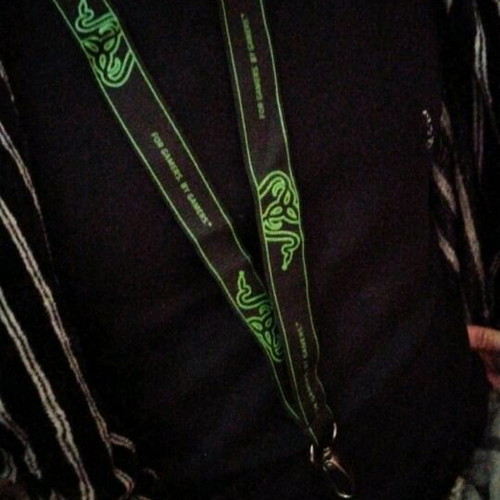 Razer lanyard for keys for gamers new