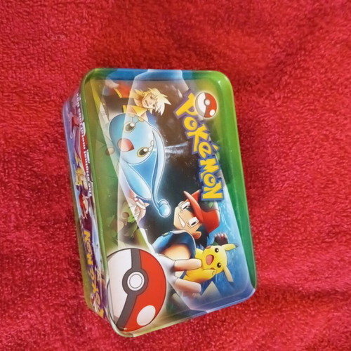 Pokemon figures used, pack with box