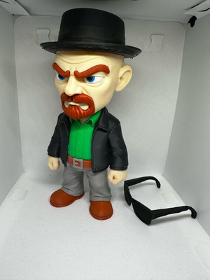 Walter White (Heisenberg) figure like new, 3D printed
