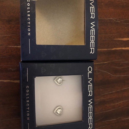 Silver earrings new