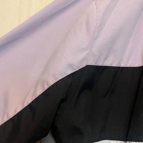 Topshop windbreaker like new, white and purple