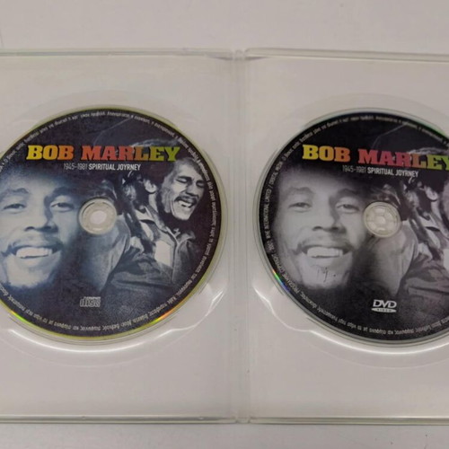 Bob Marley Spiritual Journey CD and DVD like new, reggae