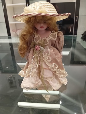 Porcelain doll like new condition