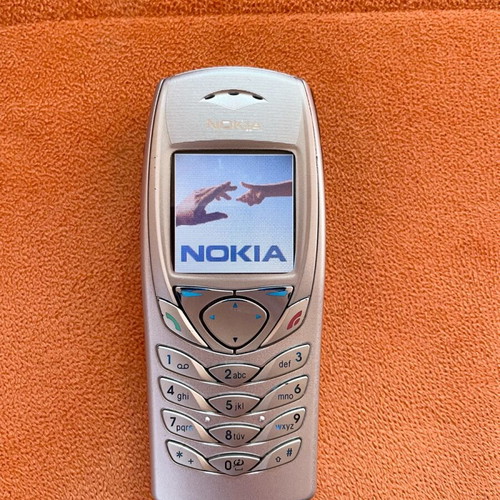 Nokia 6100 used, gray phone