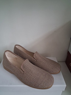 Men's loafers size 45 new beige